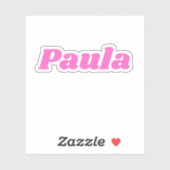 Paula Sticker (Vel)