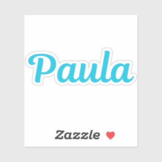 Paula Sticker (Vel)