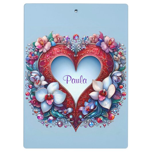 PAULA ~ Valentijnsdag ~ Klembord (Achterkant)