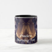 Paula's Morning Tea Gepersonaliseerd Mok (Midden)