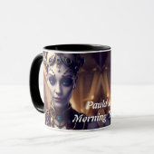 Paula's Morning Tea Gepersonaliseerd Mok (Voorkant links)