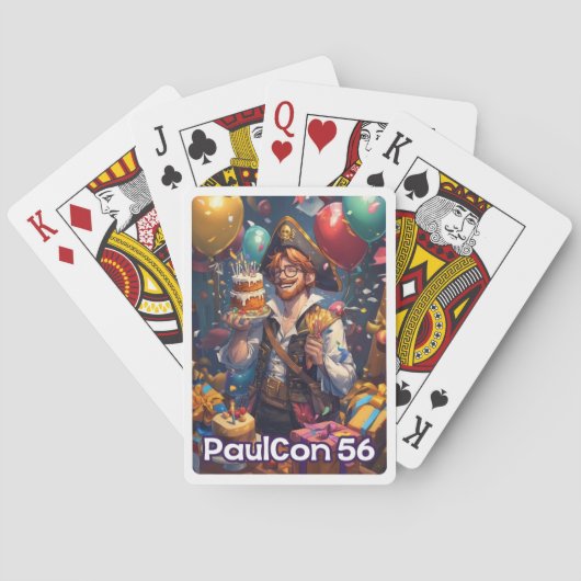 PaulCon 56 Poker Deck (Achterkant)