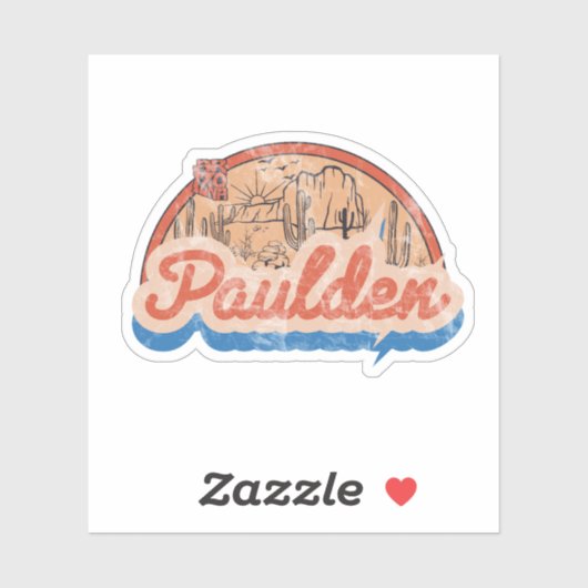 Paulden, Arizona Sticker (Vel)