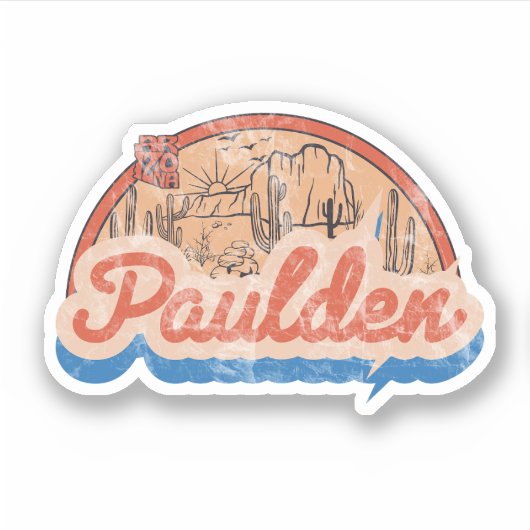 Paulden, Arizona Sticker (Voorkant)