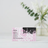 Paulette Paris Chandelier en Toile Visitekaartjes (Staand voorkant)