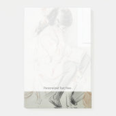 Paulette Reading Sitting on her Speelgoed Dog Post-it® Notes (Voorkant)