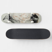 Paulette Reading Sitting on her Speelgoed Dog Skateboard (Horizontaal)