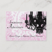 PauletteParis Chandelier en Toile Visitekaartjes (Achterkant)