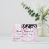 PauletteParis Chandelier en Toile Visitekaartjes (Staand voorkant)