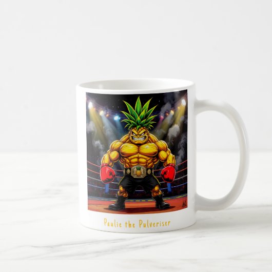 Paulie the Pulveriser - Pineapple Empire Koffiemok (Rechts)
