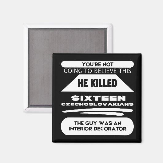 Paulie Walnuts Quote Magneet (Voorkant / Achterkant)