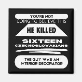 Paulie Walnuts Quote Magneet (Voorkant)