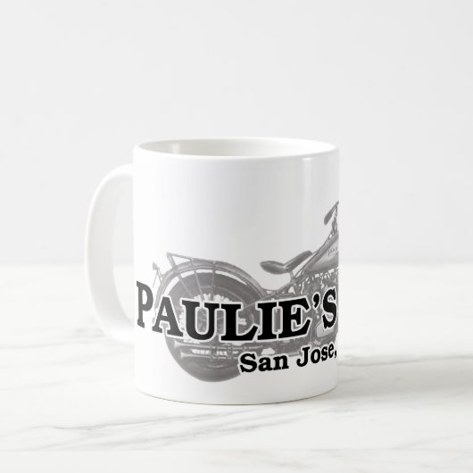 Paulie's Shop Koffiemok (Voorkant links)