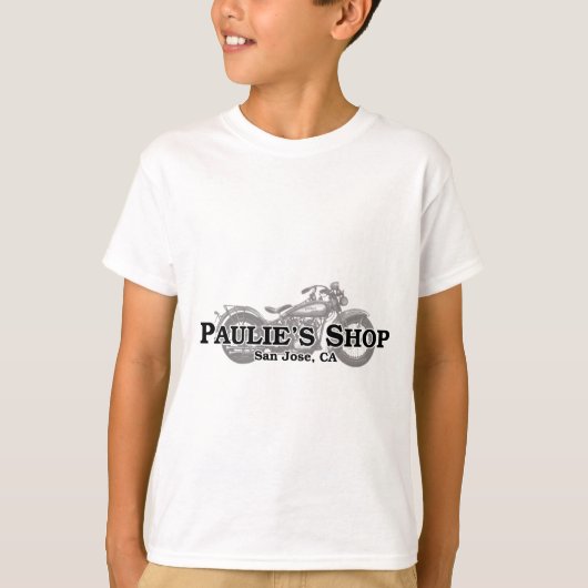 Paulie's Shop T-shirt (Voorkant)