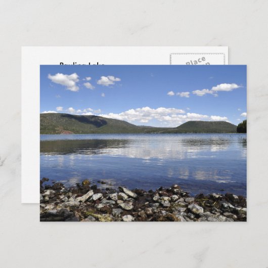 Paulina Lake Briefkaart (Voorkant / Achterkant)