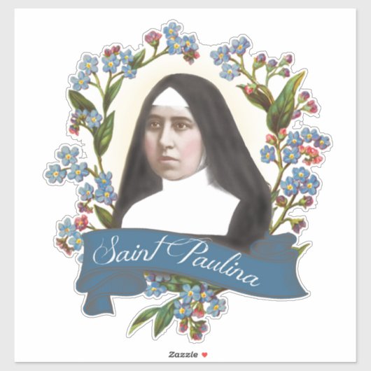 Paulina Pauline Patroonheilige van Diabetici Sticker (Vel)