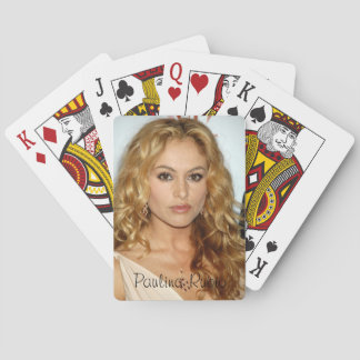 Paulina Rubio Classic Spelkaarten Speelkaarten