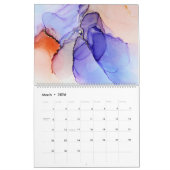 Pauline Benjes Alcohol Ink Art Agenda Kalender (Mar 2026)