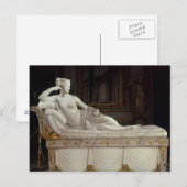 Pauline Bonaparte as Venus Triumphant, c.1805-08 Briefkaart (Voorkant / Achterkant)