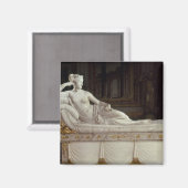 Pauline Bonaparte as Venus Triumphant, c.1805-08 Magneet (Voorkant / Achterkant)