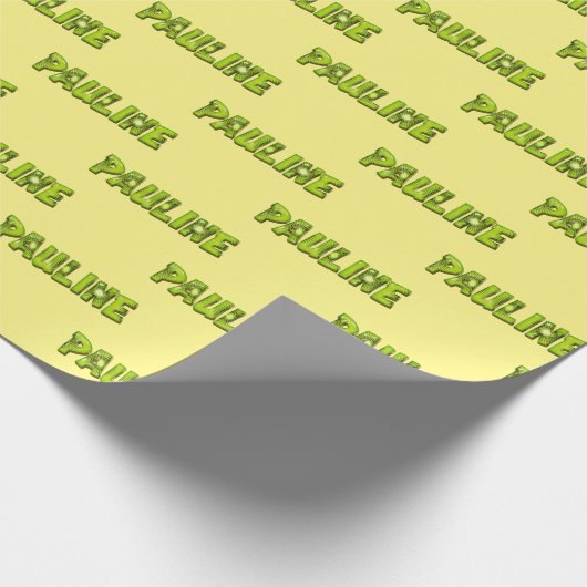Pauline Kiwi Fruit Geschenk papier Geschenkpapier (Hoek)