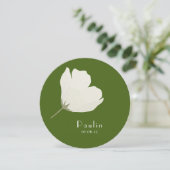 Paulin's geboorteplaats save the date (Staand voorkant)