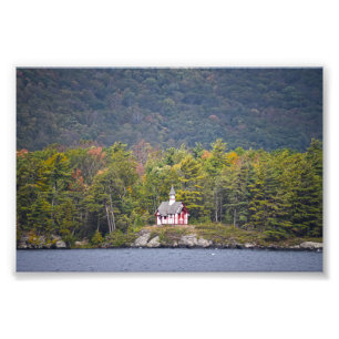 Paulist Chapel op Lake George, Poster van New York