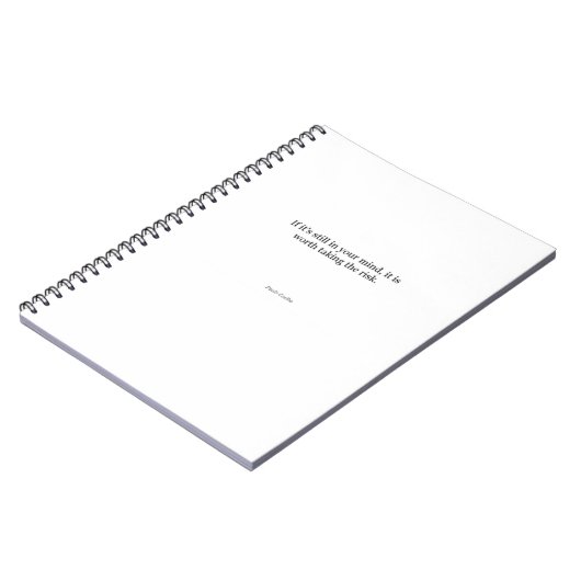 Paulo Coelho Quote Notitieboek (Linkerzijde)