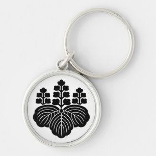 Paulownia met 5-7 bloei sleutelhanger