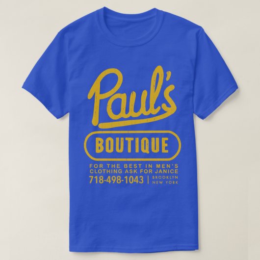 Pauls Boutique TShirt (Design voorkant)