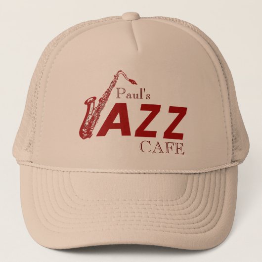 Paul's Jazz Cafe - Hoed Trucker Pet (Voorkant)