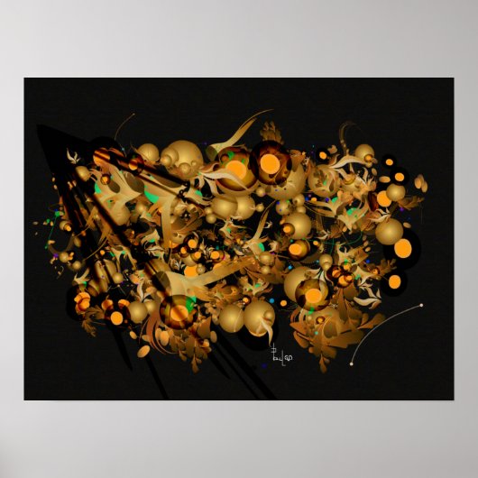 Paul's nieuwe kunst poster (Voorkant)