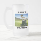 Paul's Passie (Golf)!  16 oz. Stein. Matglas Bierpul (Links)
