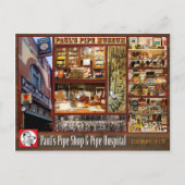 Paul's Pipe Museum Briefkaart (Voorkant)