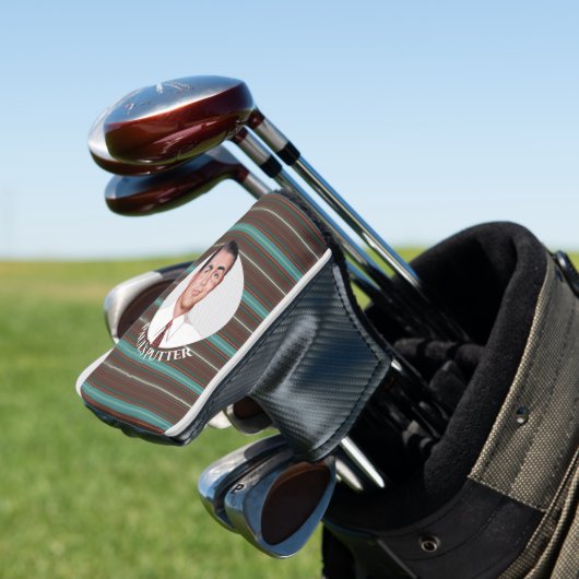 Paul's Putter Golfheadcover (Insitu)