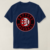 Pauls Valley Raptors Crest T-shirt (Design voorkant)
