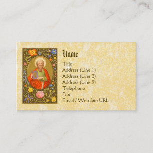 Paulus de apostel (PM 06) Visitekaartje