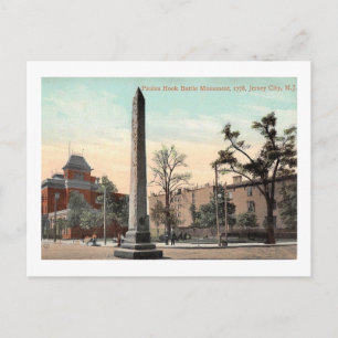 Paulus Hook Battle Monument Jersey City NJ  Briefkaart
