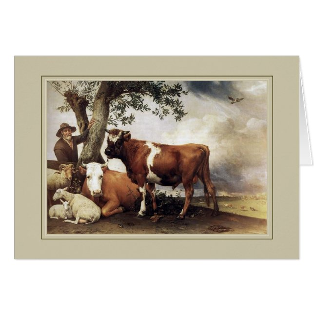 Paulus Potter, 'Young Bull' (Voorkant Horizontaal)