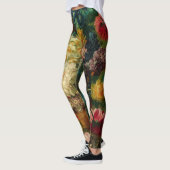 Paulus Theodorus van Brussel - bloemen in een vaas Leggings (Links)