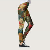 Paulus Theodorus van Brussel - bloemen in een vaas Leggings (Rechts)