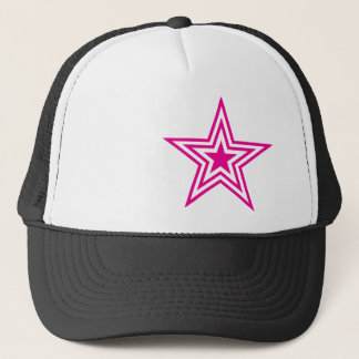 Pauly D Pink Star Trucker Hat Trucker Pet