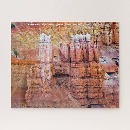 Paunsaugunt Plateau Utah. kerstcadeautjes Legpuzzel (Horizontaal)
