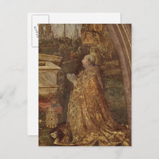 Paus Alexander VI, 1492 Briefkaart (Voorkant / Achterkant)