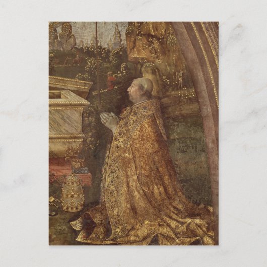 Paus Alexander VI, 1492 Briefkaart (Voorkant)