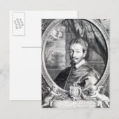 Paus Alexander VII Briefkaart (Voorkant / Achterkant)