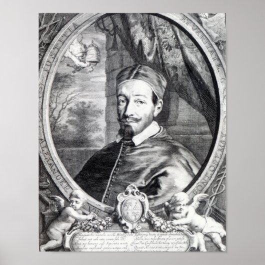 Paus Alexander VII Poster (Voorkant)