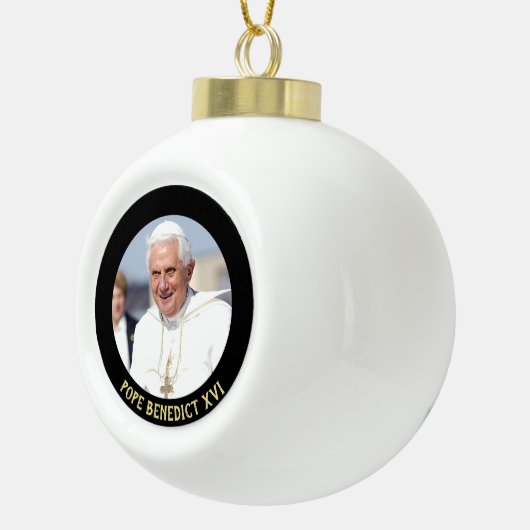 Paus Benedict XVI Ornament kerstboom (Rechts)