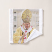 Paus Benedict XVI T-Shirt Bad Handdoek (Wasdoekje)