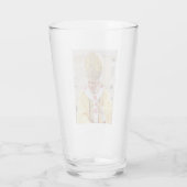 Paus Benedict XVI T-Shirt Glas (Achterkant)